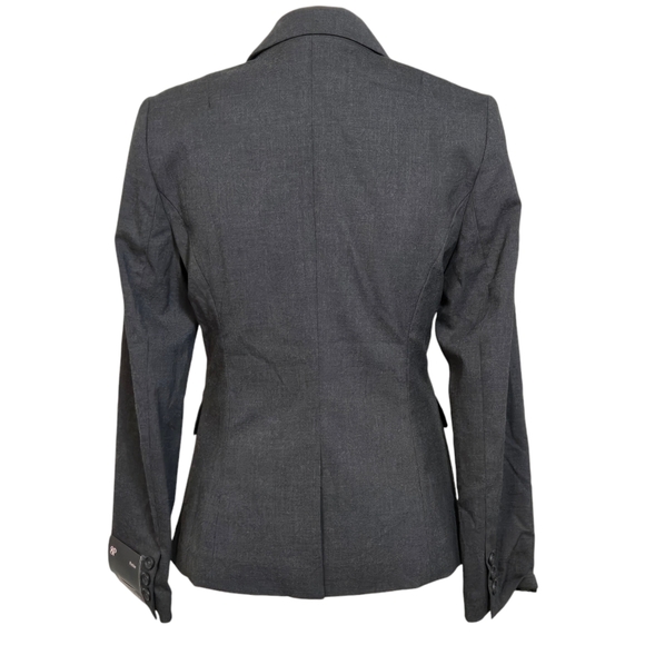 NEW Banana Republic Exclusive Petite Gray Blazer Size 8P - Picture 4 of 9